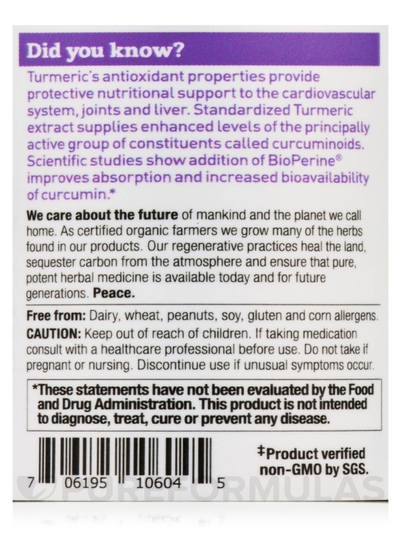 Turmeric - 120 Gelatin Capsules - Alternate View 4