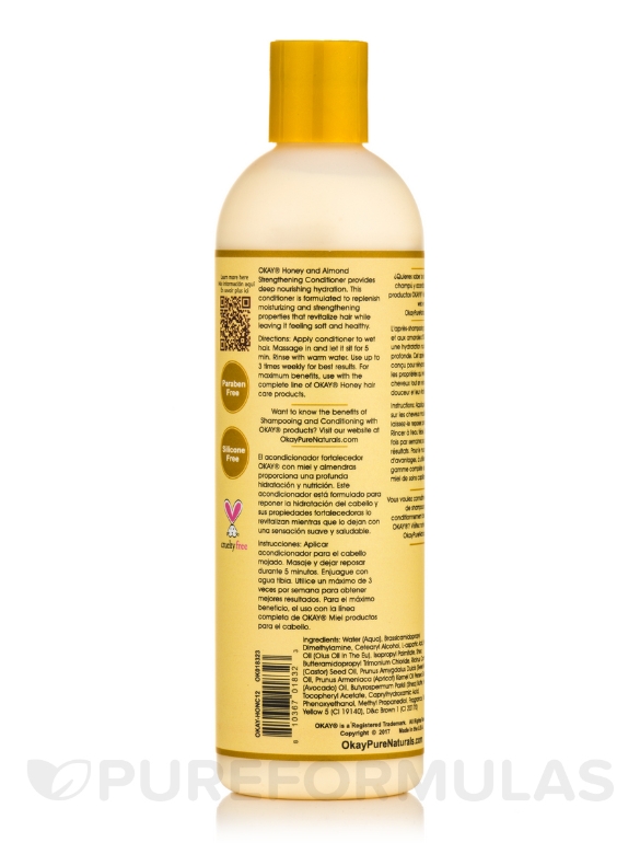 Honey Nourishing & Strengthening Conditioner - 12 fl. oz (355 ml) - Alternate View 2