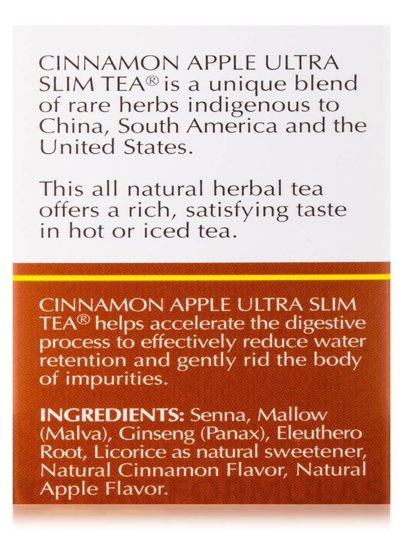 Ultra Slim Tea® Cinnamon Apple - 24 Tea Bags (1.69 oz / 48 Grams) - Alternate View 7