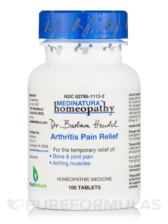 Arthritis Pain Relief - 100 Tablets