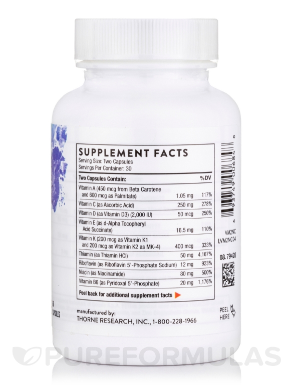 Basic Nutrients 2/Day - 60 Capsules - Alternate View 1