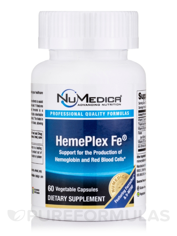 HemePlex Fe® - 60 Vegetable Capsules