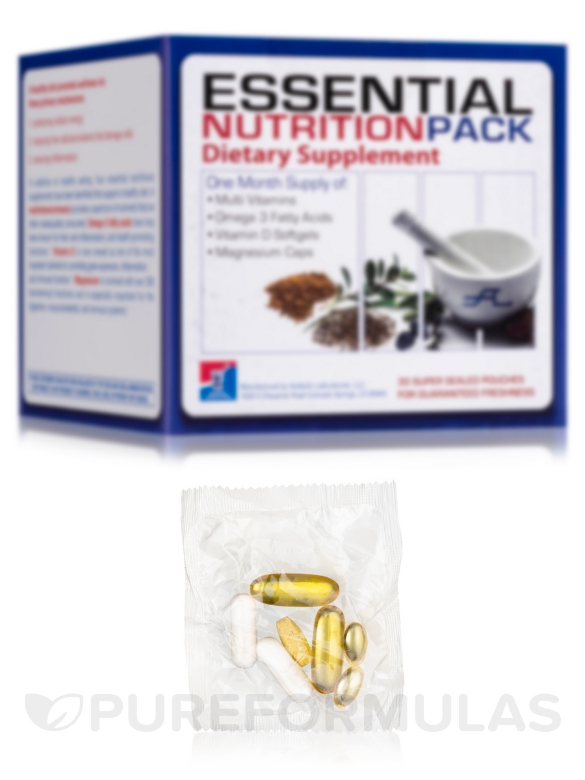 Essential Nutrition Pack - 30 Day Supply - Alternate View 1