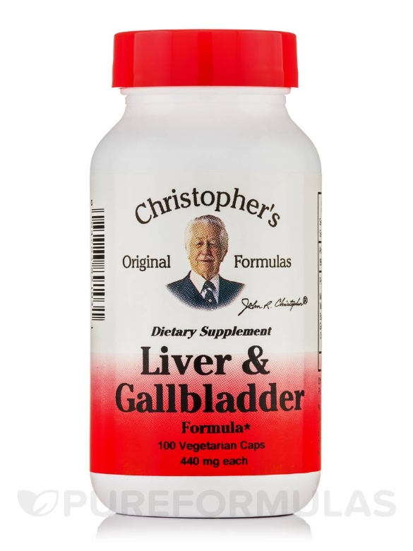 Liver & Gall Bladder Formula - 100 Vegetarian Capsules