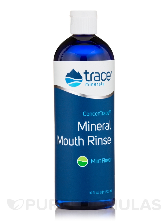 ConcenTrace® Mineral Mouth Rinse Mint Flavor - 16 fl. oz (473 ml)