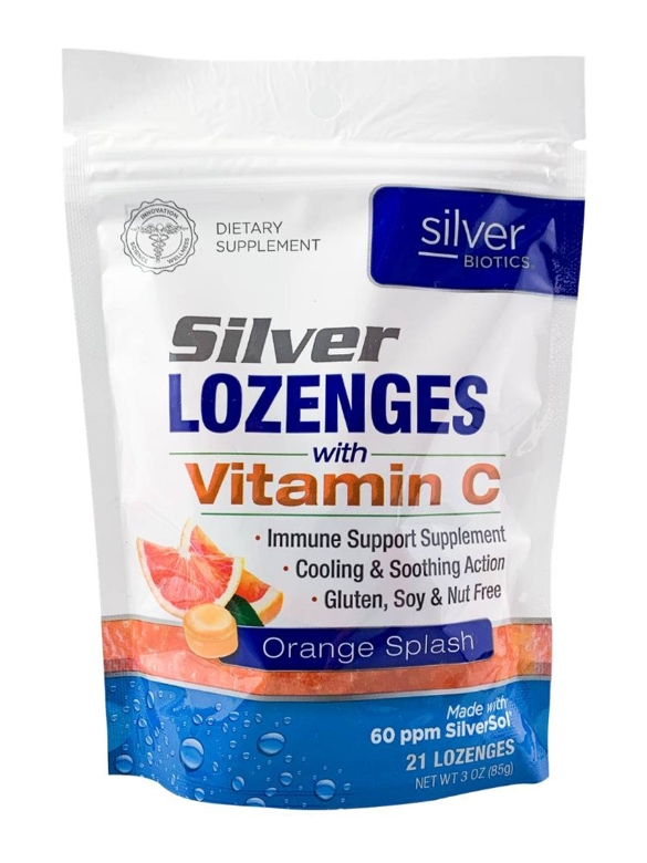 Silver Lozenges with Vitamin C