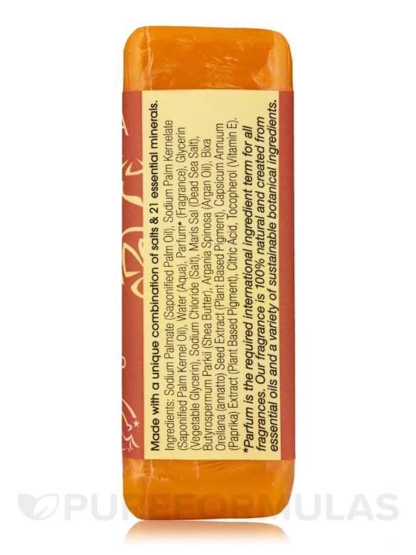 Grapefruit Guava - Triple Milled Mineral Soap Bar with Argan Oil & Shea Butter - 7 oz (200 Grams) - Alternate View 2