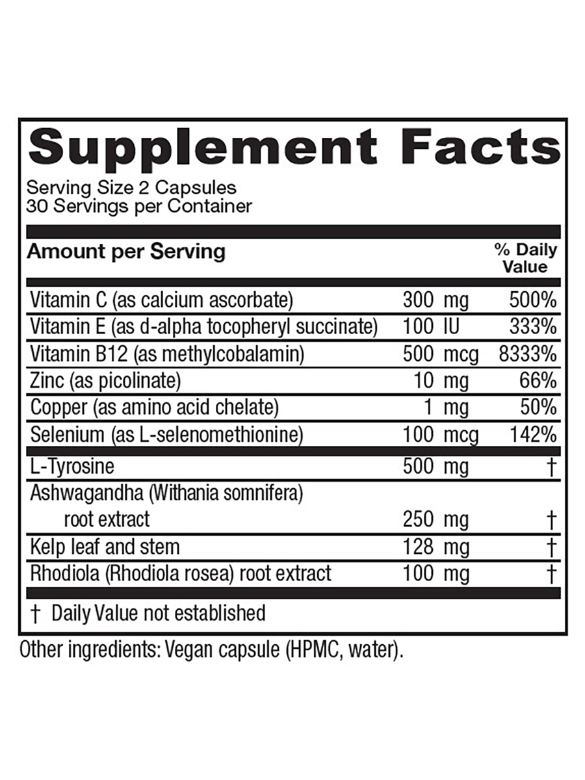 ThyroFem™ - 60 Vegetarian Capsules - Alternate View 1