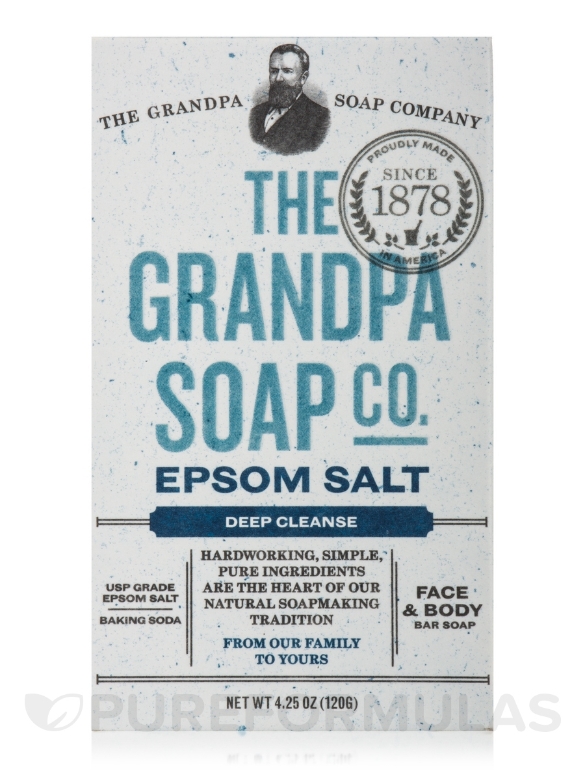 Epsom Salt Bar Soap - 4.25 oz (120 Grams) - Alternate View 2