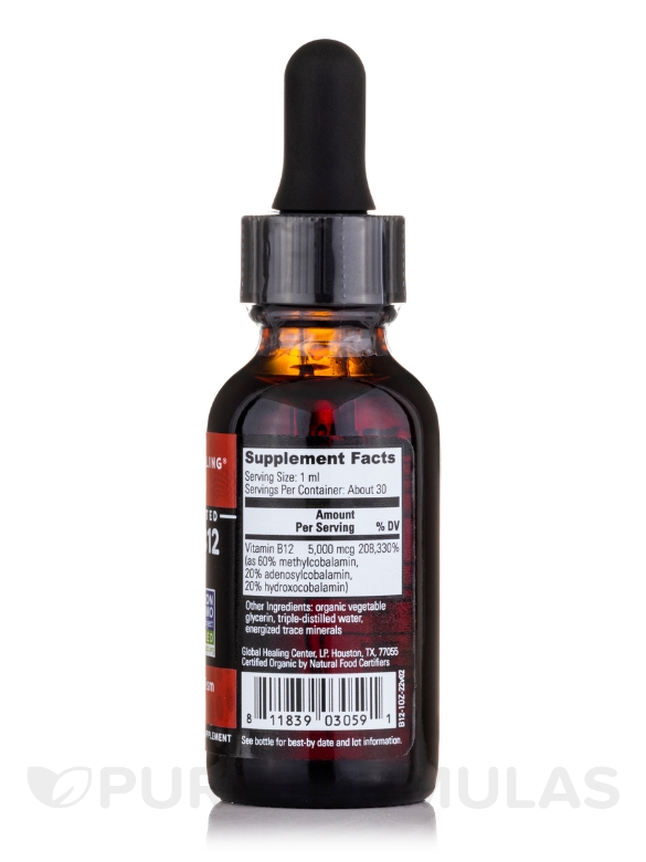 B12 Tri-Blend 5000 mcg - 1 fl. oz (29.6 ml) - Alternate View 1