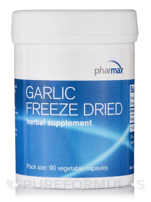 Garlic Freeze Dried - 90 Vegetable Capsules