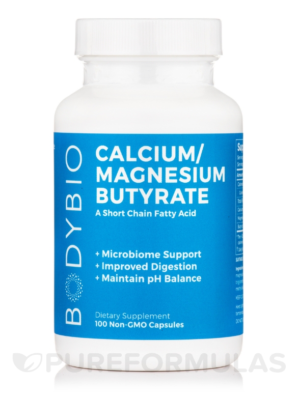 Calcium/Magnesium Butyrate - 100 Capsules