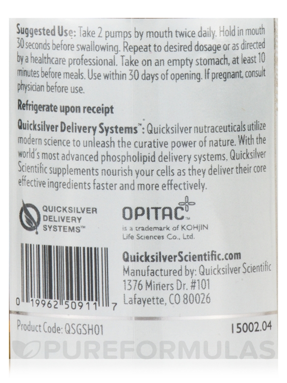 Liposomal Glutathione with Lemon Mint - 1.7 fl. oz (50 ml) - Alternate View 5