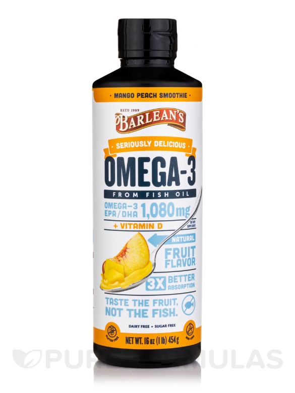 Seriously Delicious® Omega-3 Fish Oil