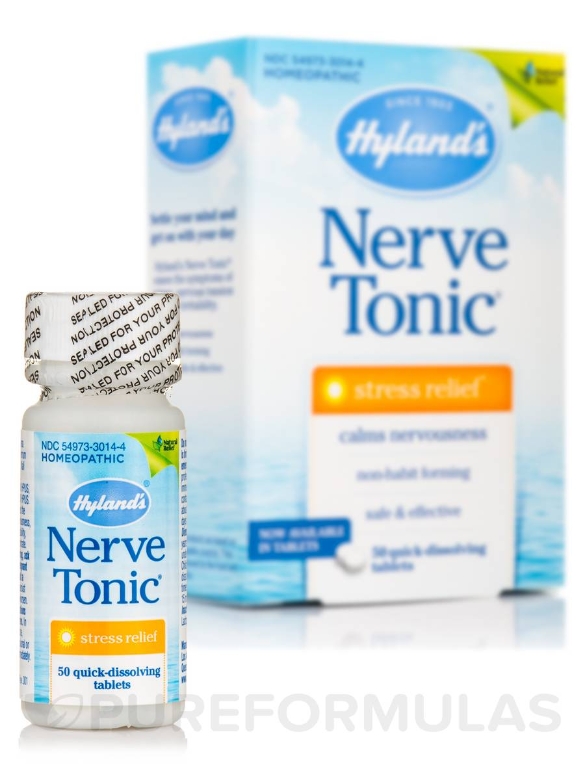 Nerve Tonic® - 50 Quick-Dissolving Tablets - Alternate View 1