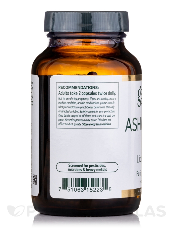 Ashwagandha 700 - 120 Liquid-Filled Capsules - Alternate View 2