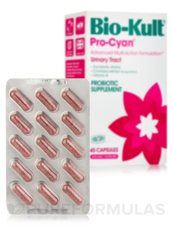 Bio-Kult® Pro-Cyan® - 45 Capsules - Alternate View 1