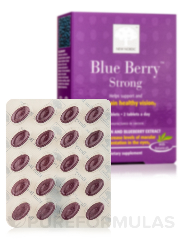 Blue Berry™ Strong - 60 Tablets - Alternate View 1