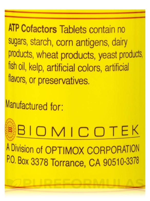 ATP Cofactors - 90 Tablets - Alternate View 3