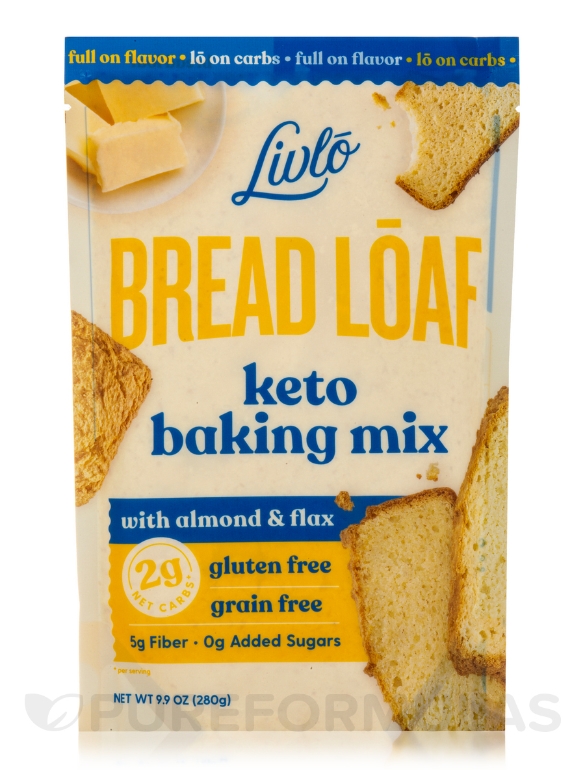 Bread Loaf - Keto Baking Mix - 9.9 oz (280 Grams)