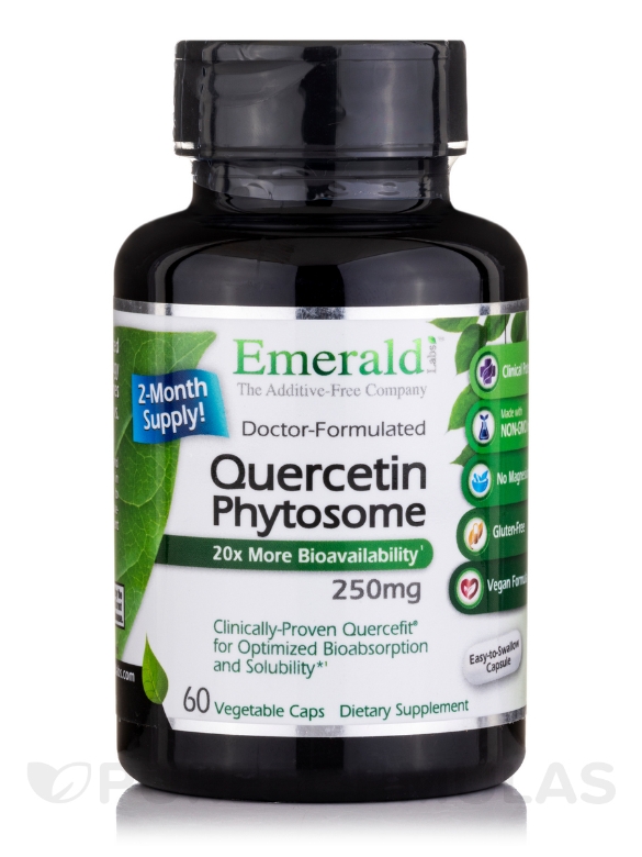 Quercetin Phytosome 250 mg - 60 Vegetable Capsules