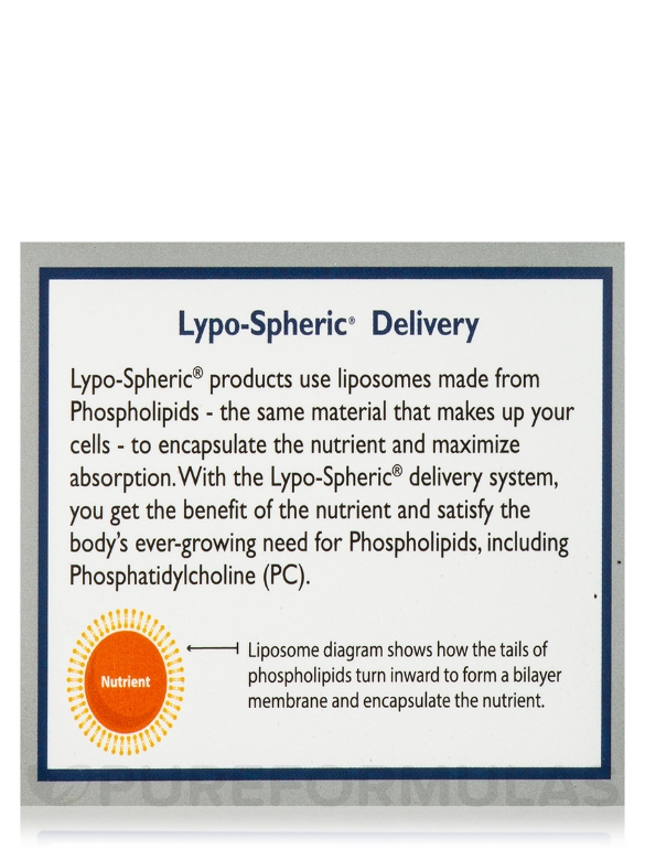 Lypo-Spheric® Magnesium L-Threonate - 30 Packets - Alternate View 9