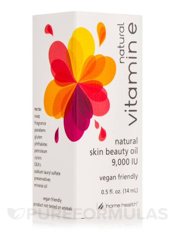 Natural Vitamin E Skin Beauty Oil 9000 IU - 0.5 fl. oz (14 ml)