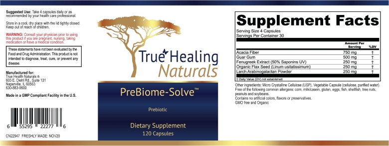 PreBiome-Solve™ - 120 Capsules - Alternate View 4