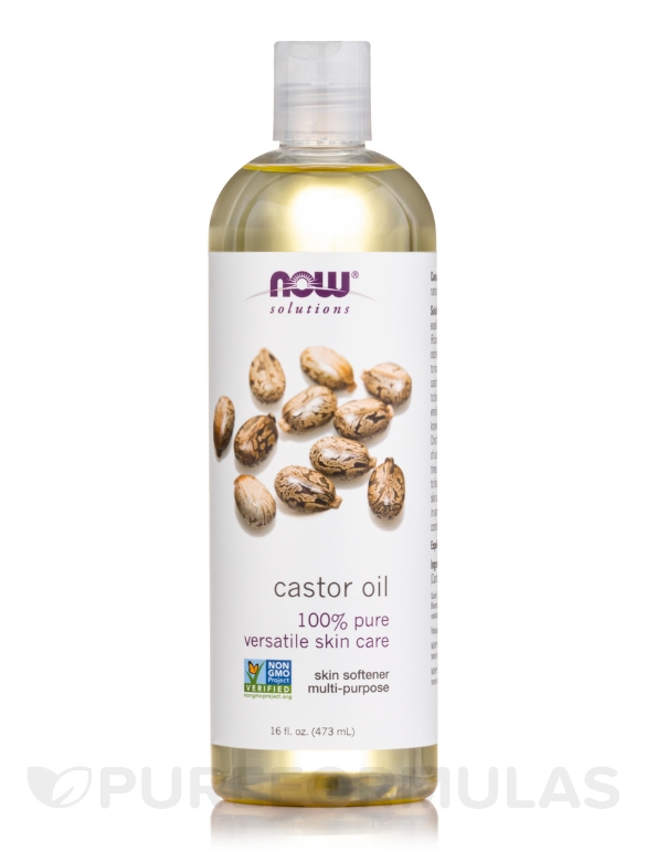 NOW® Solutions - Castor Oil - 16 fl. oz (473 ml)