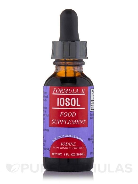 Iosol Iodine (Formula II) - 1 fl. oz (30 ml)