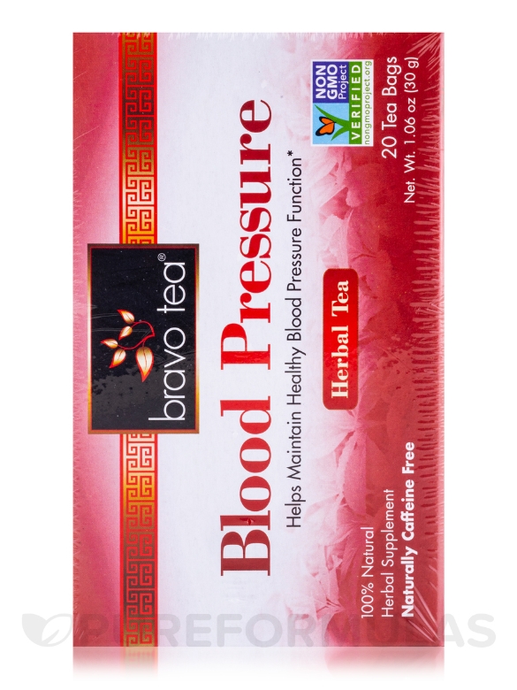 Blood Pressure Herbal Tea - 20 Tea Bags - Alternate View 3