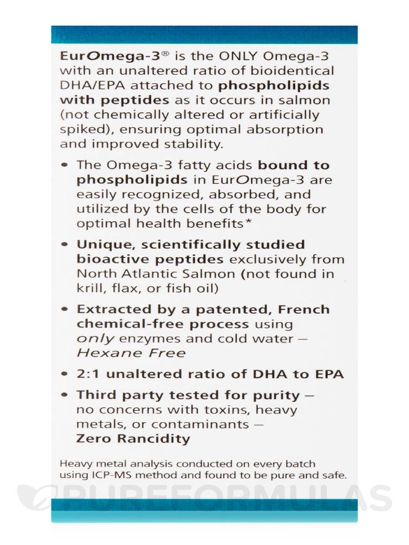 EurOmega-3® Omega-3 Plus - 60 Tablets - Alternate View 8