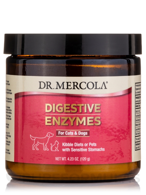 Digestive Enzymes for Cats & Dogs - 4.23 oz (120 Grams)