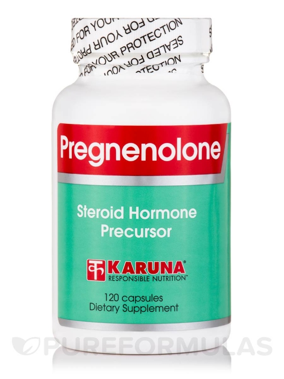 Pregnenolone Steroid Hormone Precursor - 120 Capsules