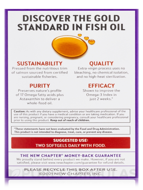 Wholemega™ Fish Oil 2000 mg - 120 Softgels - Alternate View 8