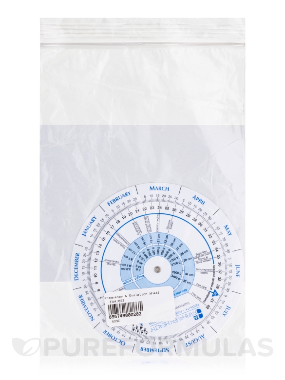 Pregnancy & Ovulation Wheel - 1 Unit - Alternate View 1