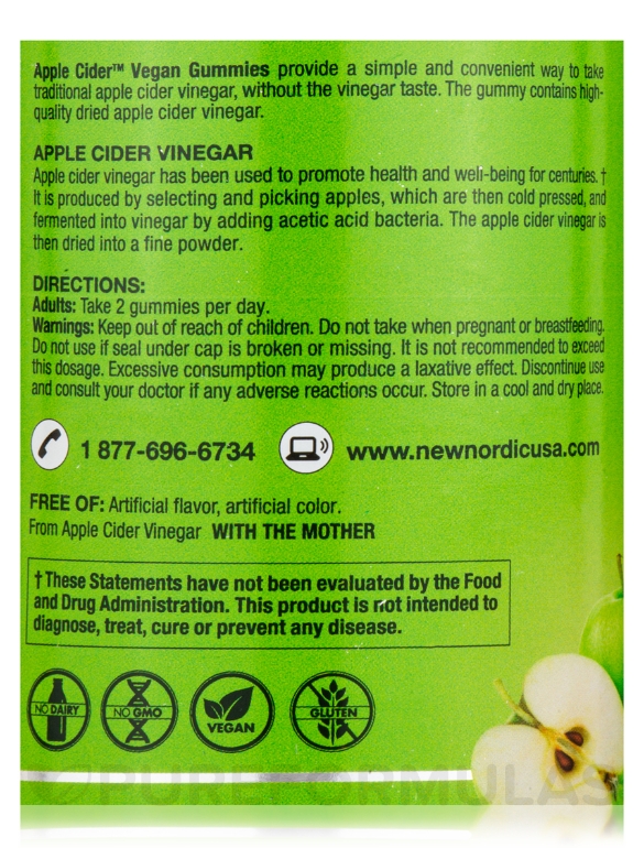 Apple Cider™ Vegan Gummies - 60 Gummies - Alternate View 4