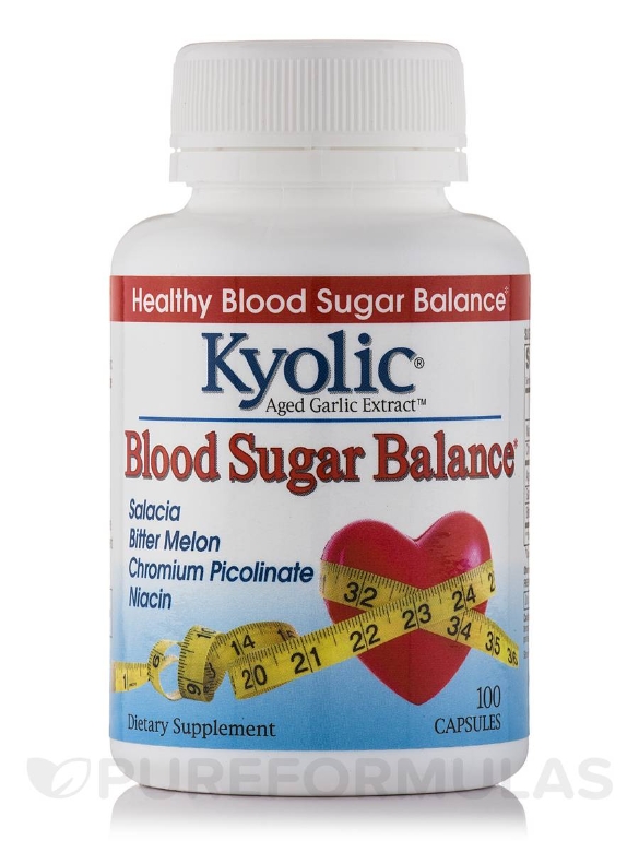 Kyolic Blood Sugar Balance - 100 Capsules