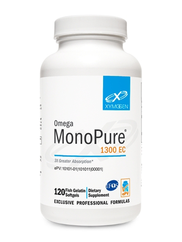 Omega MonoPure® 1300 EC - 120 Fish Gelatin Softgels