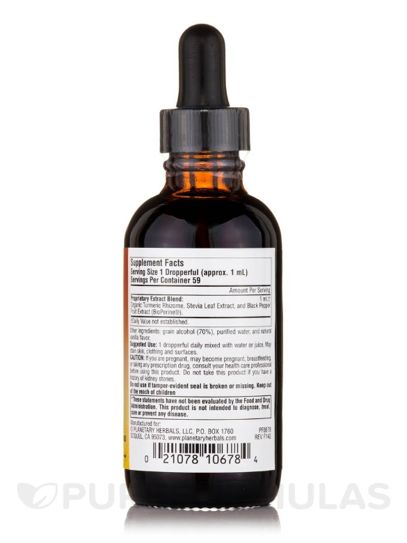 Full Spectrum Turmeric Liquid - 2 fl. oz (59.14 ml) - Alternate View 2