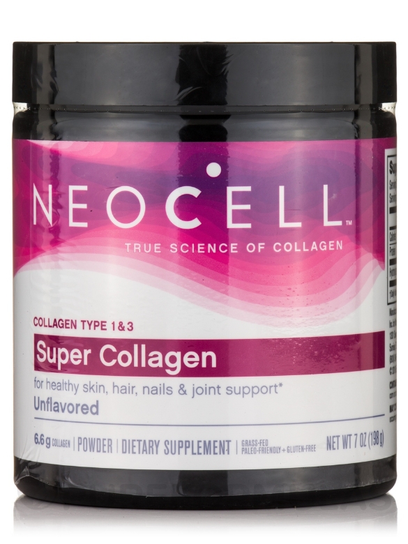 Super Collagen™ Powder (Type 1 & 3) - 7 oz (198 Grams)