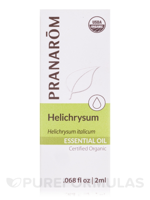 Organic Helichrysum Essential Oil - 0.068 fl. oz (2 ml) - Alternate View 5