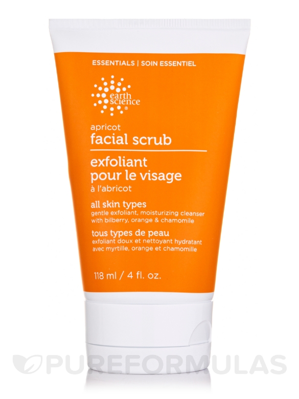 Apricot Gentle Facial Scrub Cream - 4 fl. oz (118 ml)