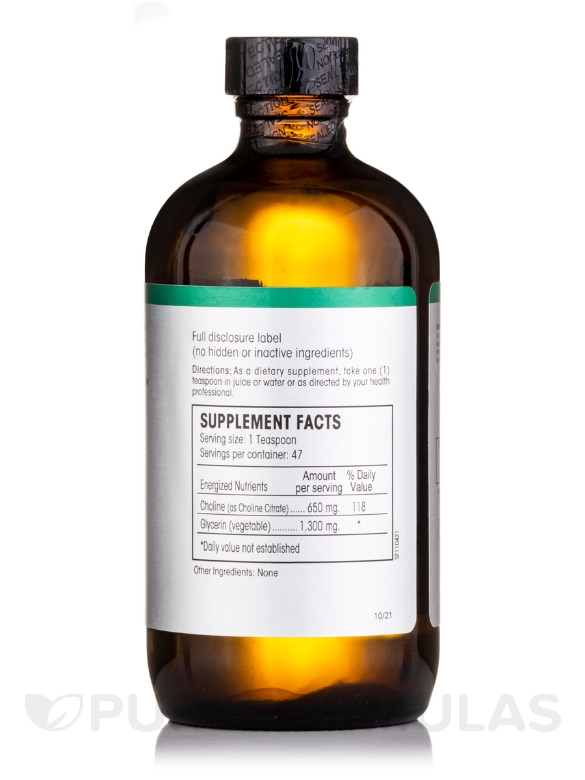 Choline Citrate - 7.86 oz (250 ml) - Alternate View 1