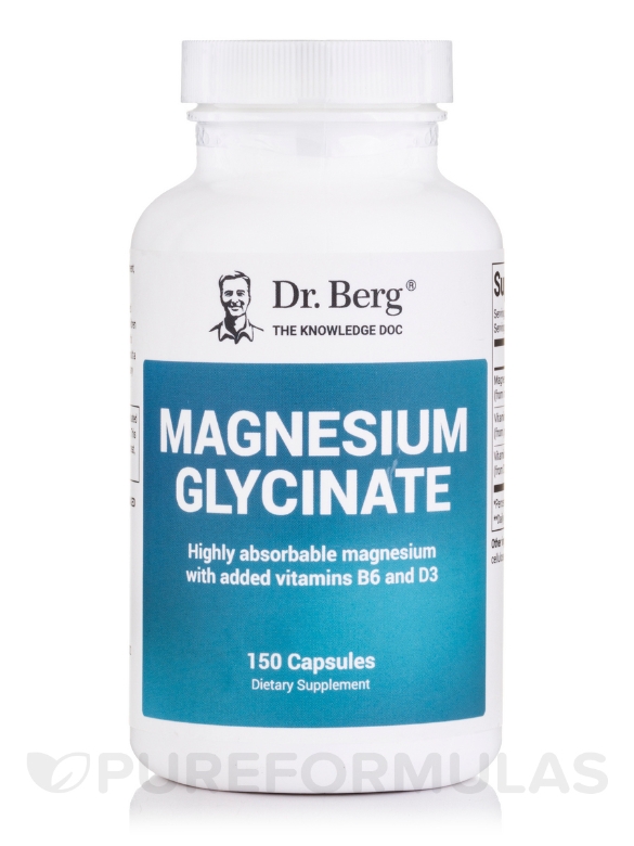 Magnesium Glycinate - 150 Capsules