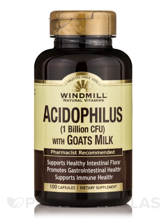 Acidophilus with Goat Milk - 100 Capsules