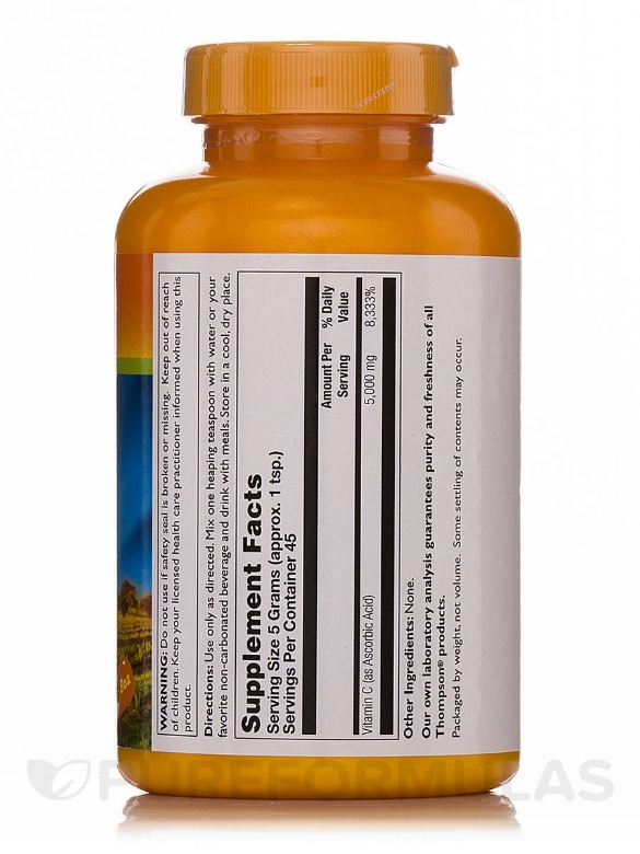 Vitamin C Powder 5000 mg (Ascorbic Acid) - 8 oz - Alternate View 1