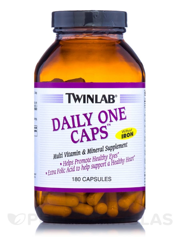 Daily One Caps® without Iron - 180 Capsules