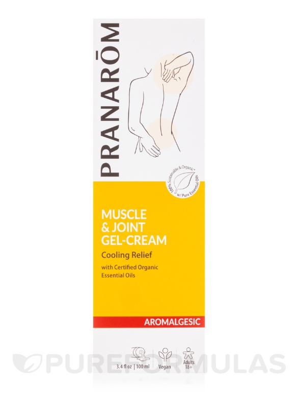 Aromalgesic™ Organic Muscle & Joint Gel-Cream - 3.4 fl. oz (100 ml) - Alternate View 3