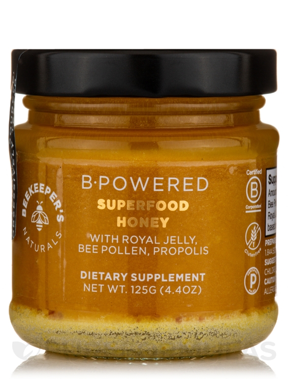 B.Powered Superfood Honey - 4.4 oz (125 Grams)